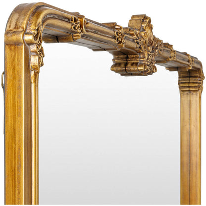 Morgen Traditional Gold Wall Mirror