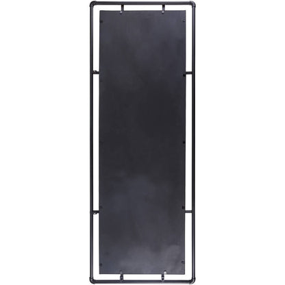 Jennett Rustic Black Wall Mirror