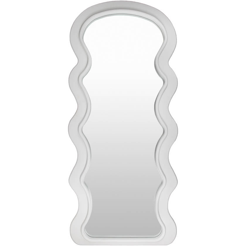 Jametta Modern White Wall Mirror