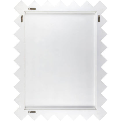 Houtdorp Traditional White Wall Mirror