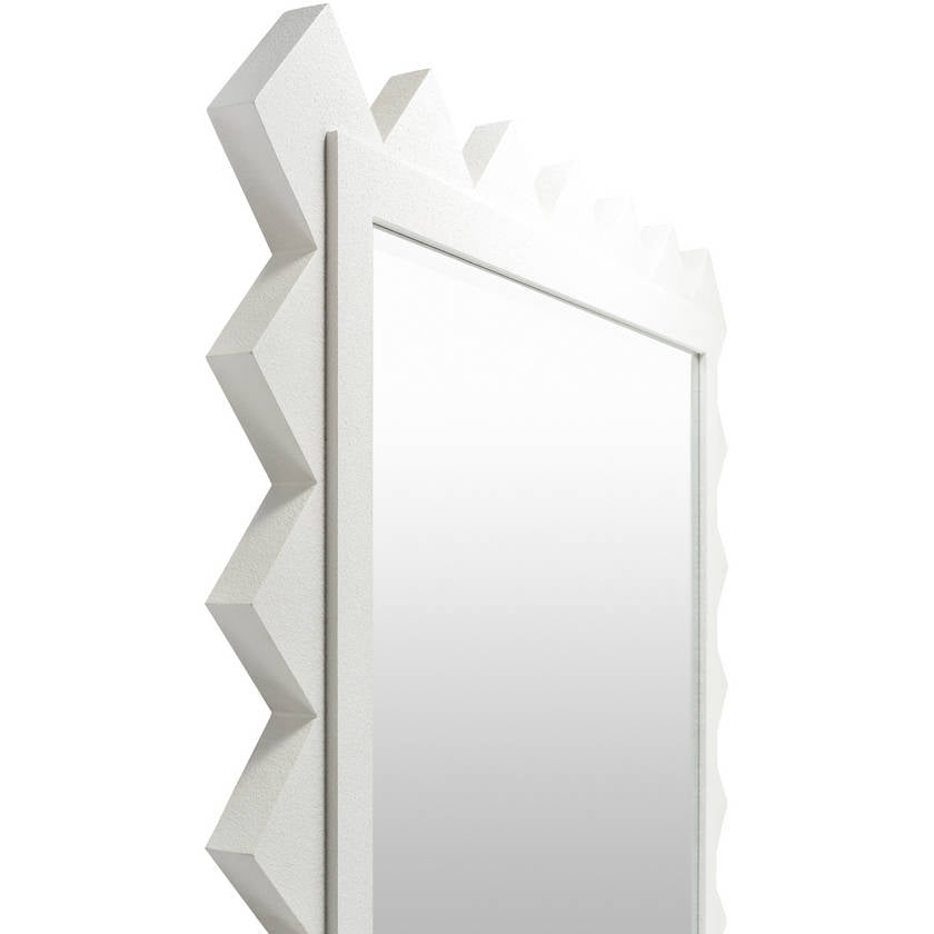 Houtdorp Traditional White Wall Mirror