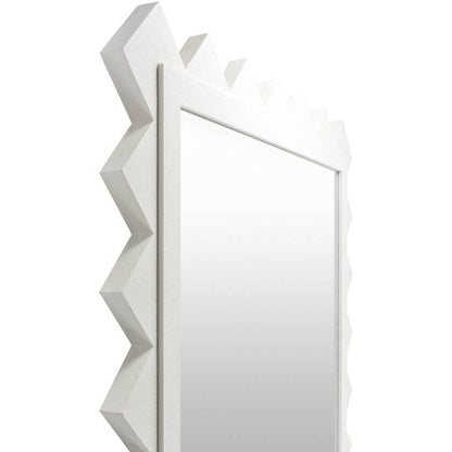 Houtdorp Traditional White Wall Mirror