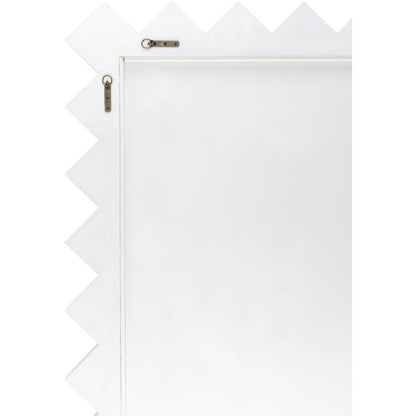 Houtdorp Traditional White Wall Mirror