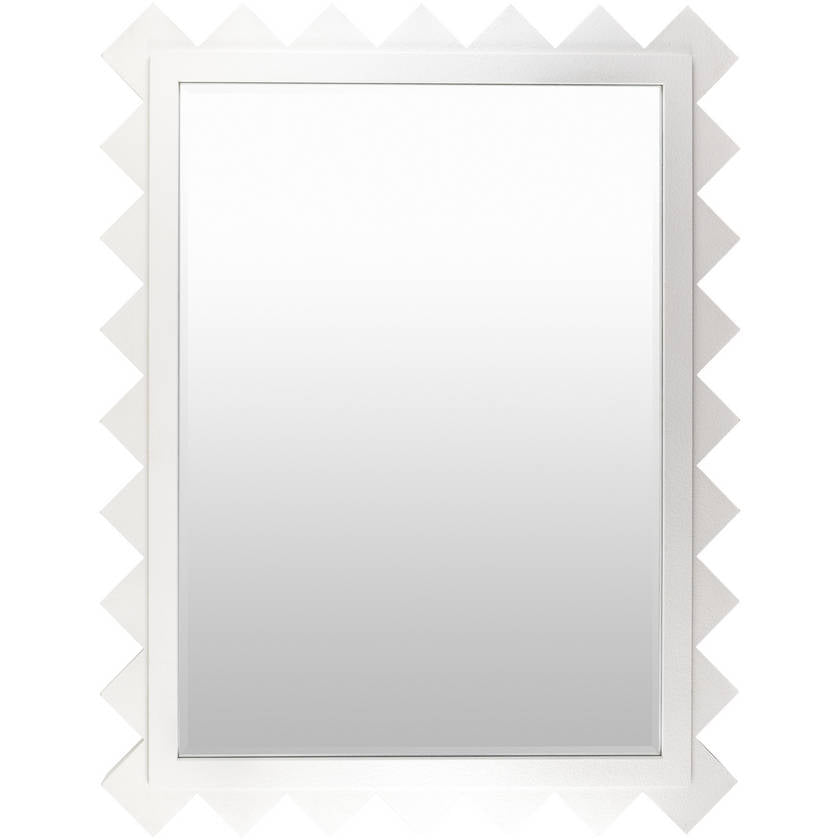 Houtdorp Traditional White Wall Mirror