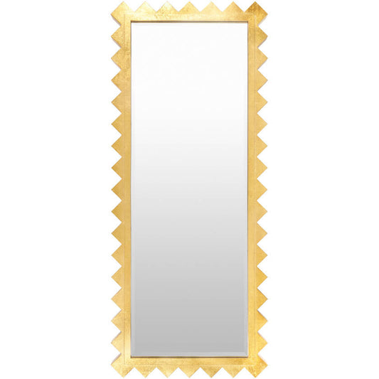 Alexsandra Modern Gold Wall Mirror