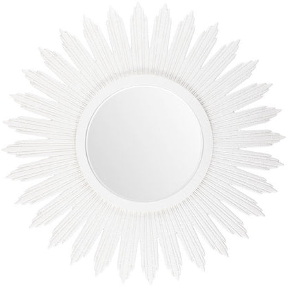 Steiner Traditional White Wall Mirror