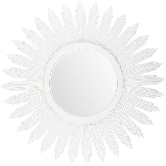 Steiner Traditional White Wall Mirror