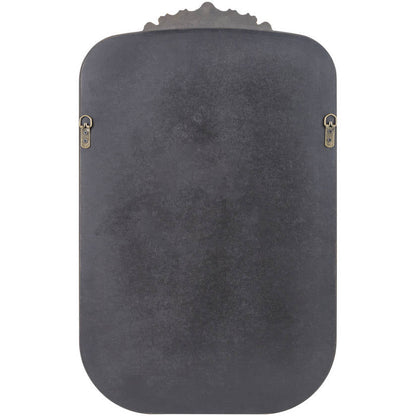 Coralee Traditional Gold Wall Mirror
