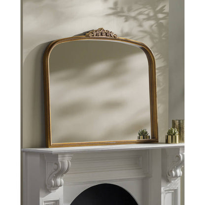 Guadalupe Traditional Gold Wall Mirror