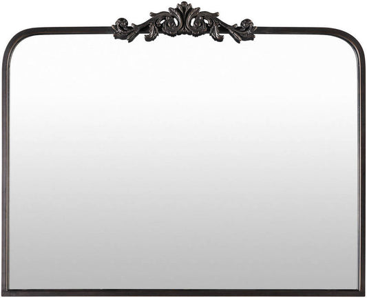 Shawnita Traditional Black Wall Mirror