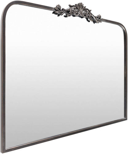 Shawnita Traditional Black Wall Mirror