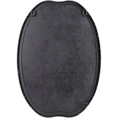 Tyshia Modern Black Wall Mirror