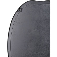 Tyshia Modern Black Wall Mirror