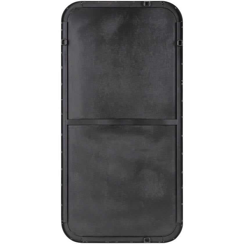 Sylvester Modern Black Wall Mirror
