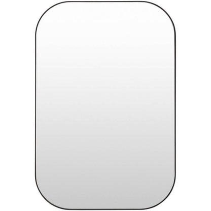 Taisha Modern Black Wall Mirror