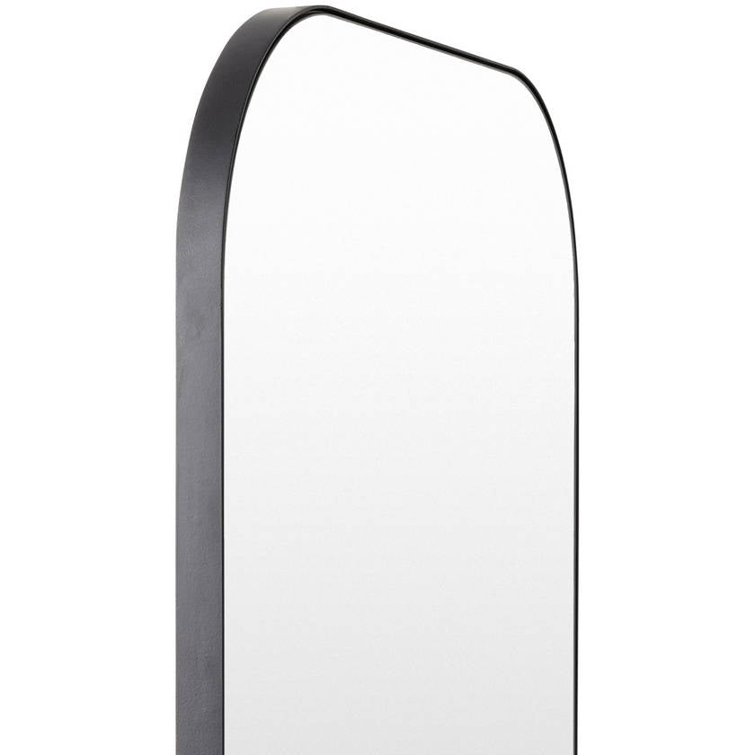 Taisha Modern Black Wall Mirror