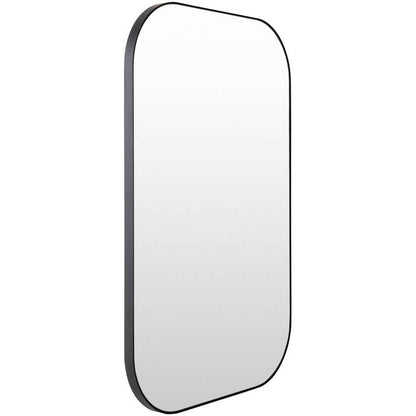 Taisha Modern Black Wall Mirror