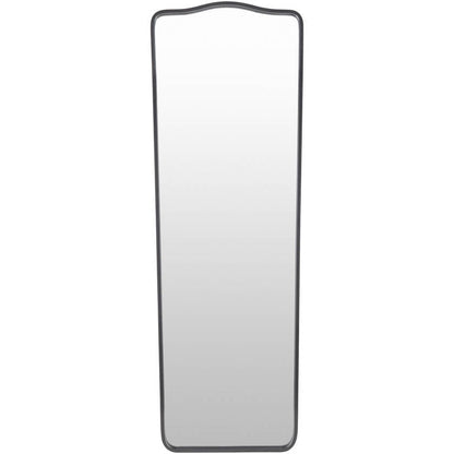 Corwyn Traditional Black Wall Mirror