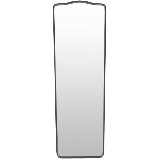 Corwyn Traditional Black Wall Mirror