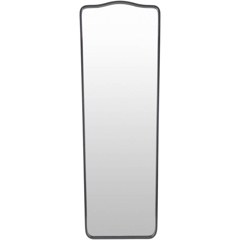 Corwyn Traditional Black Wall Mirror