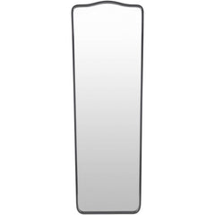 Corwyn Traditional Black Wall Mirror