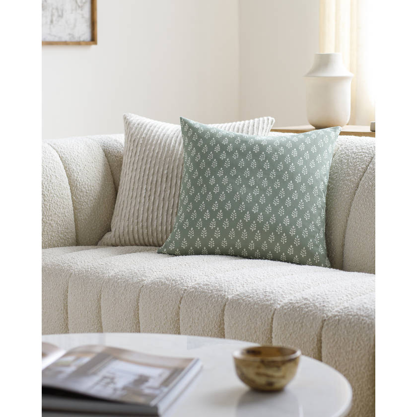 Ariele Medium Green Pillow Cover