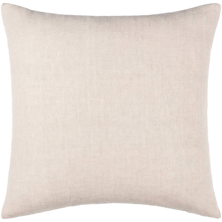 Jacquana Beige Pillow Cover