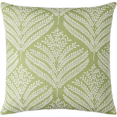 Jacquana Olive Pillow Cover
