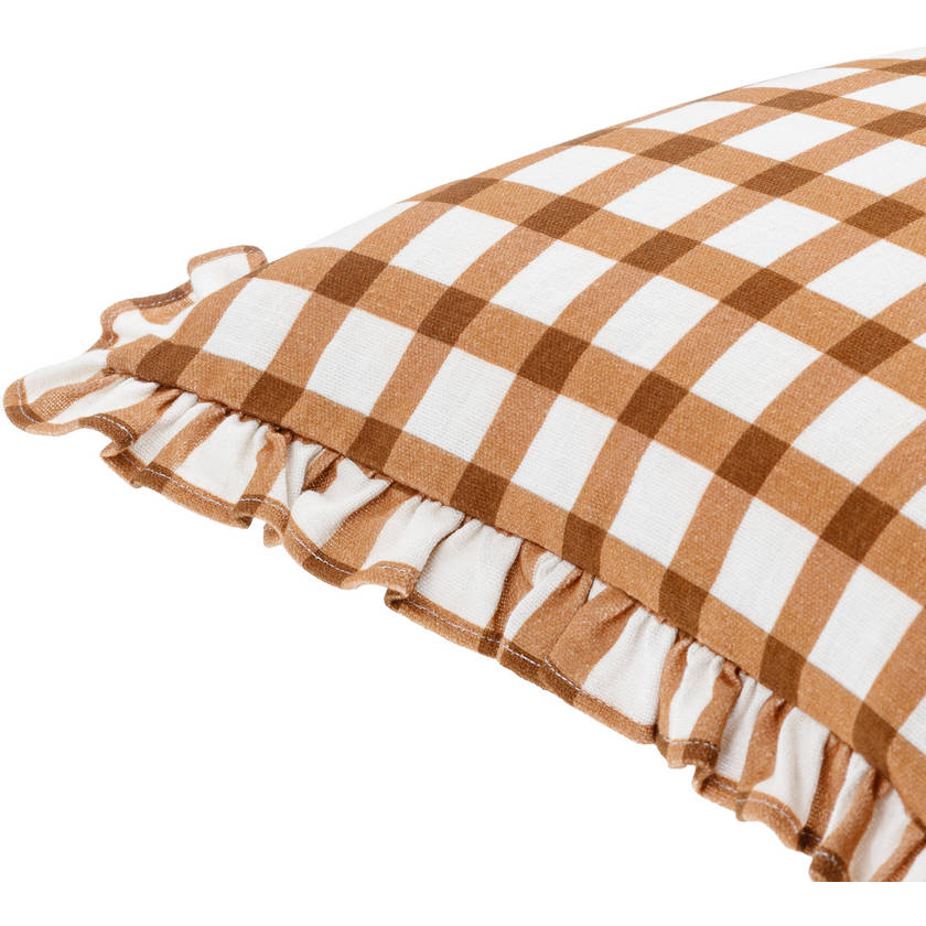 Joshau Burnt Orange Pillow Cover