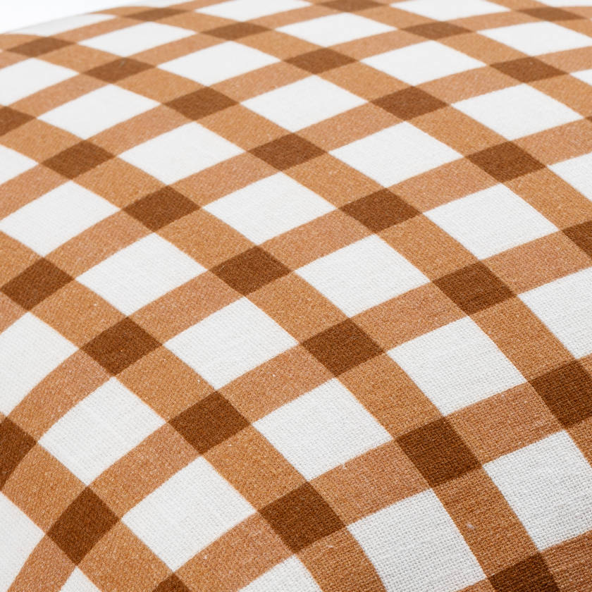 Joshau Burnt Orange Pillow Cover
