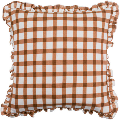 Joshau Burnt Orange Pillow Cover