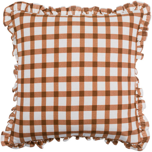 Joshau Burnt Orange Pillow Cover