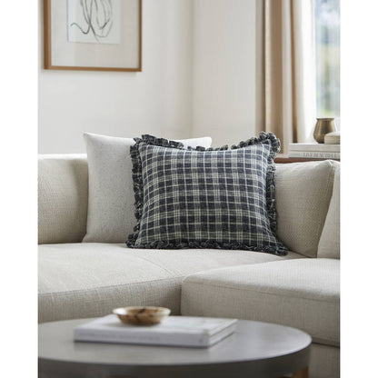 Kanda Black Pillow Cover