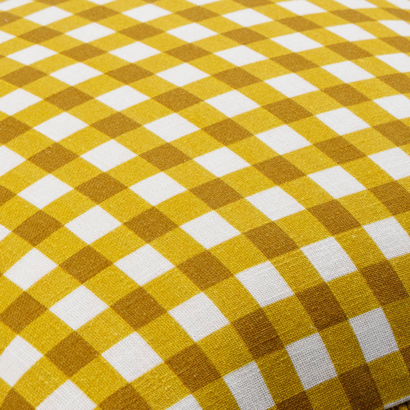 Melchor Medium Brown/Mustard Pillow Cover