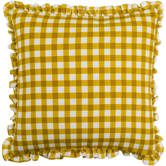 Melchor Medium Brown/Mustard Pillow Cover