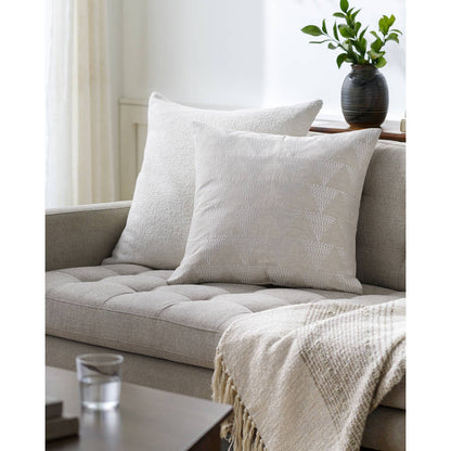 Delontae Beige Pillow Cover