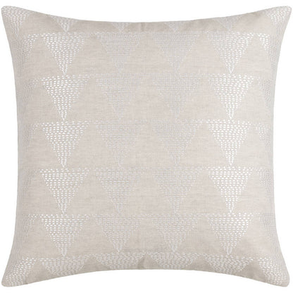 Delontae Beige Pillow Cover