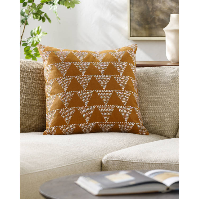 Delontae Camel Pillow Cover