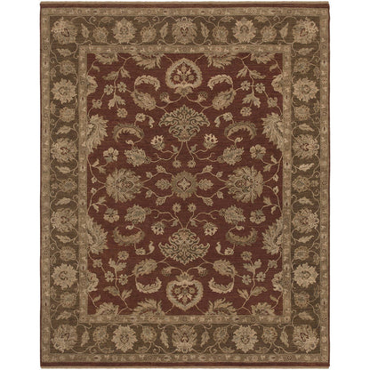 Sharin Modern Brown Area Rug