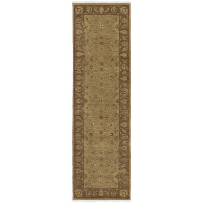 Donovin Modern Tan/Medium Brown Area Rug