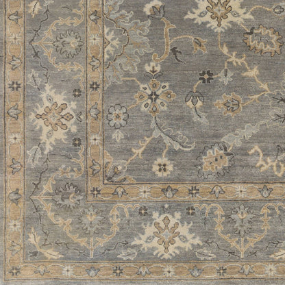 Middelijk Modern Medium Gray Area Rug