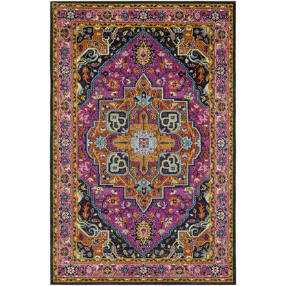 Brentin Modern Purple/Burgandy Area Rug