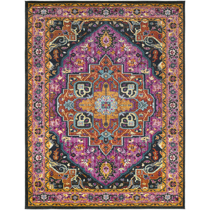 Brentin Modern Purple/Burgandy Area Rug