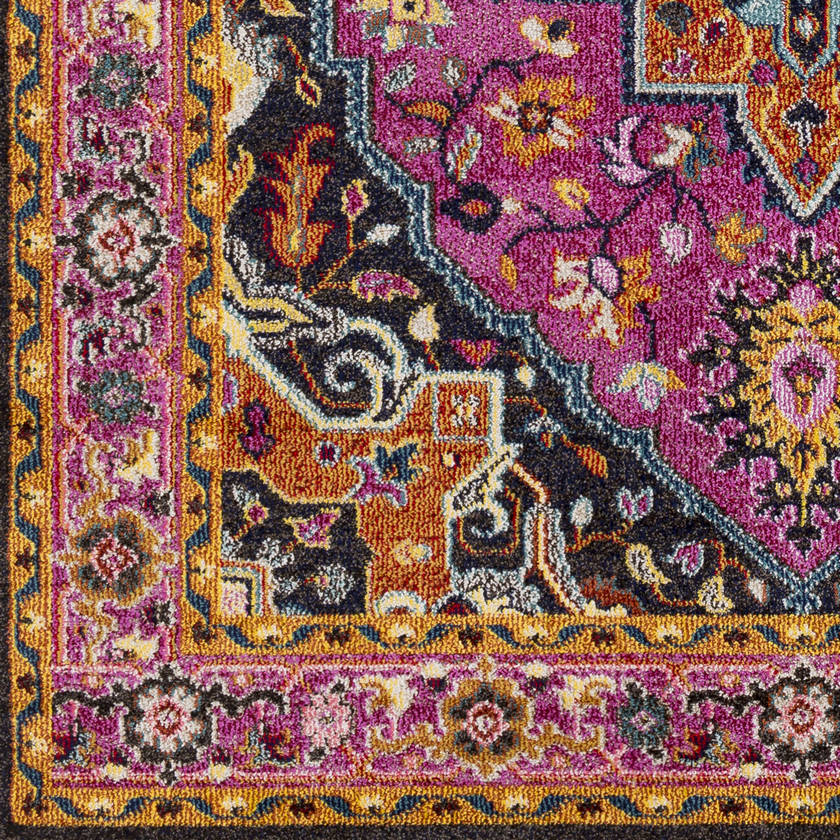 Brentin Modern Purple/Burgandy Area Rug