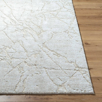 Dustee Cottage Light Silver Area Rug