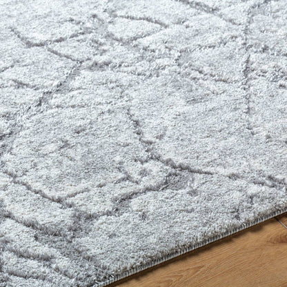 Dustee Cottage Metallic - Silver Area Rug