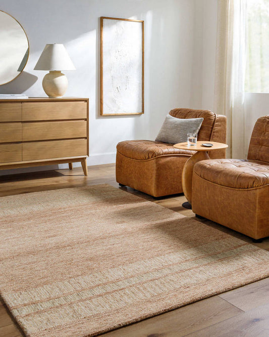 Amparo Cottage Medium Brown Area Rug