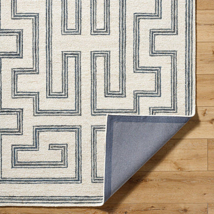 Capria Global Medium Gray/Light Beige Area Rug