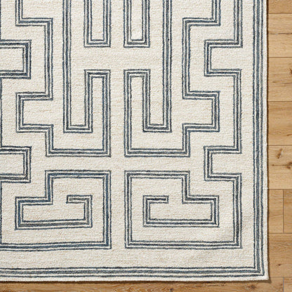 Capria Global Medium Gray/Light Beige Area Rug