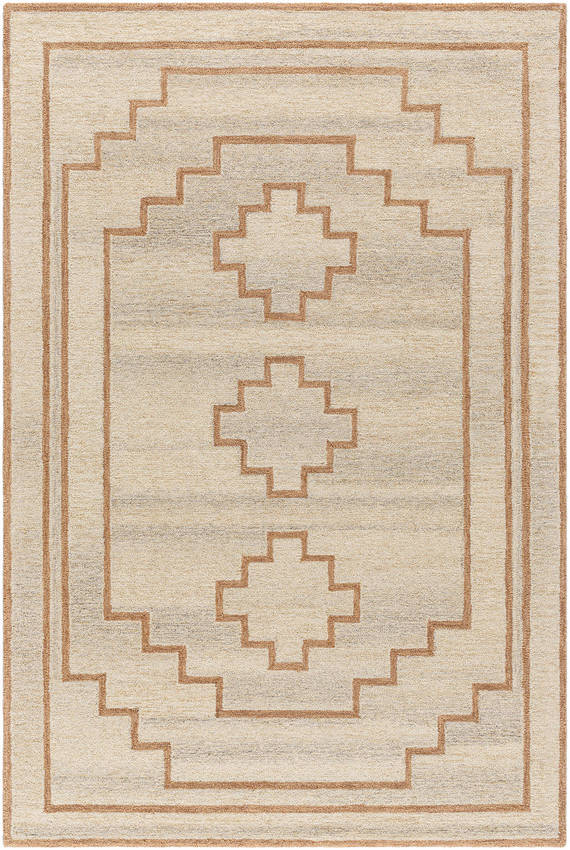 Colona Global Dark Brown/Light Beige Area Rug